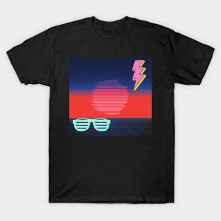 80s Synthwave Throwback T-Shirt